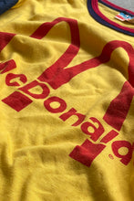 画像をギャラリービューアに読み込む, MADE IN USA 80&#39;S MCDONALD&#39;S RUGBY T-SHIRT / YELLOW [SIZE: S USED]
