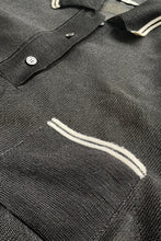 画像をギャラリービューアに読み込む, MADE IN ITALY 15SS MESH S/S SHIRT / BLACK [SIZE: 40 USED]
