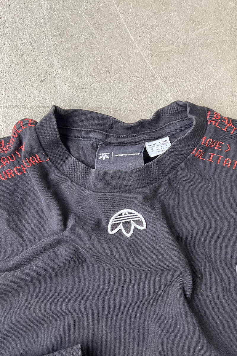 MADE IN TURKEY L/S T-SHIRT / BALCK [SIZE: XS USED]