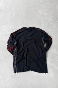 MADE IN TURKEY L/S T-SHIRT / BALCK [SIZE: XS USED]