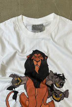 画像をギャラリービューアに読み込む, THE LION KING MOVIE T-SHIRT / WHITE [SIZE: L USED]
