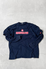 画像をギャラリービューアに読み込む, 90&#39;S L/S DOCKING T-SHIRT / NAVY [SIZE: L USED]

