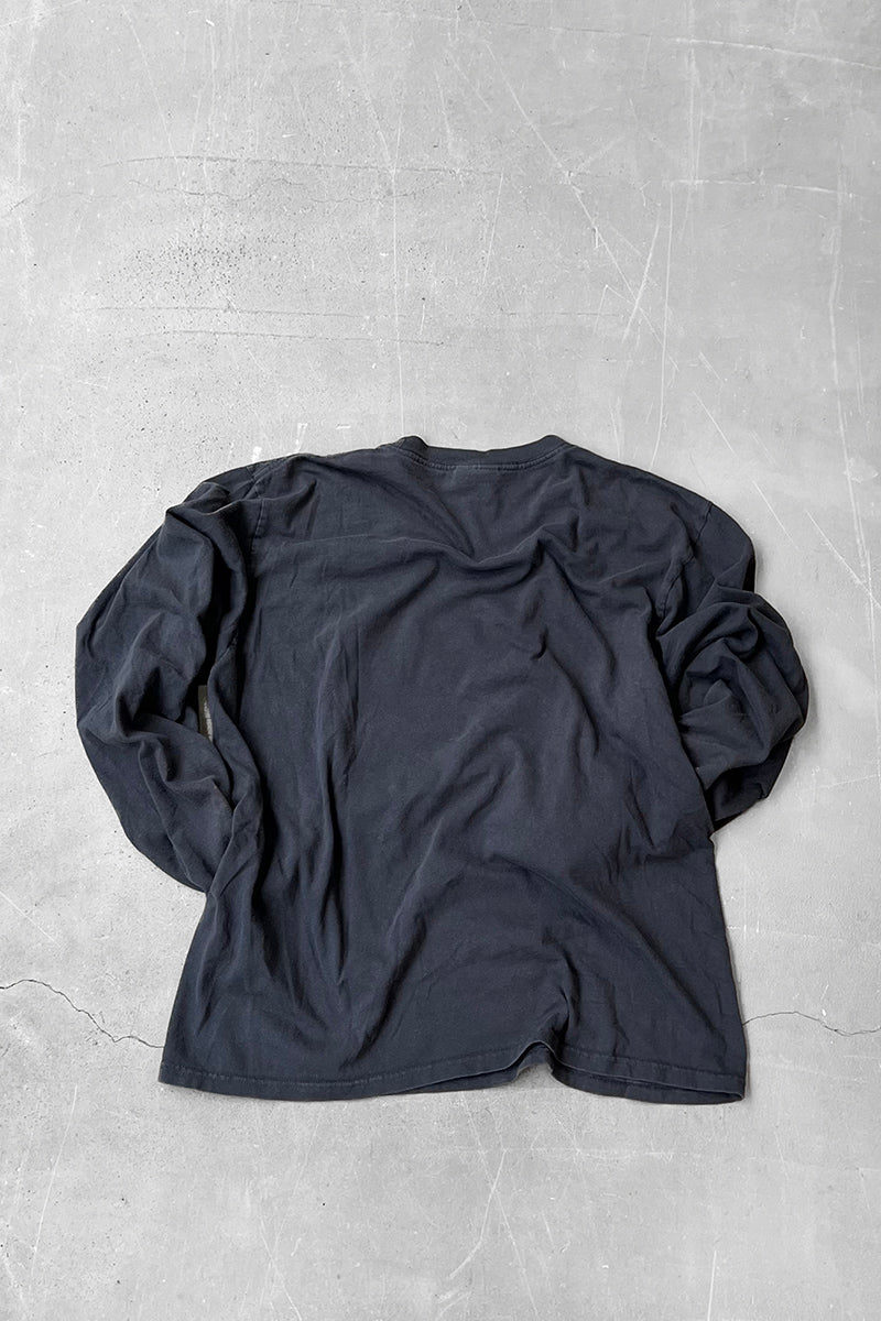 Y2K EARLY 00'S L/S T-SHIRT / GRAY [SIZE: M USED]