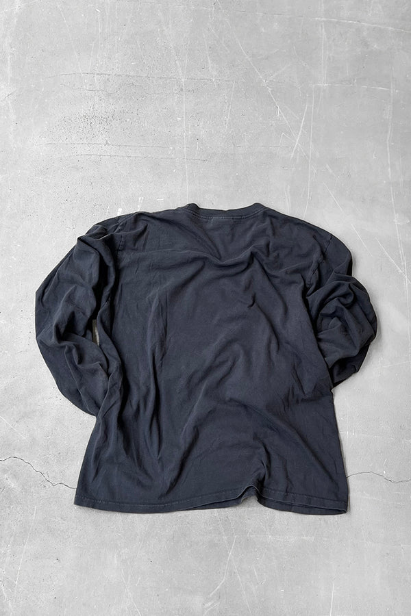 Y2K EARLY 00'S L/S T-SHIRT / GRAY [SIZE: M USED]
