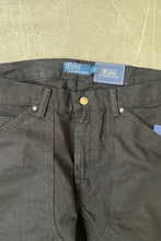 画像をギャラリービューアに読み込む, MADE IN MEXICO DOUBLE KNEE PAINTER PANTS  / BLACK	[SIZE: 32 DEADSTOCK/NOS]
