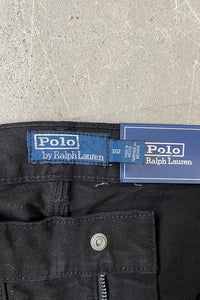 MADE IN MEXICO DOUBLE KNEE PAINTER PANTS  / BLACK	[SIZE: 32 DEADSTOCK/NOS]