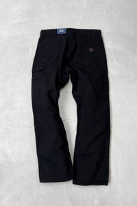 MADE IN MEXICO DOUBLE KNEE PAINTER PANTS  / BLACK	[SIZE: 32 DEADSTOCK/NOS]