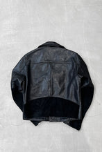 画像をギャラリービューアに読み込む, MADE IN TURKEY LEATHER RIDERS JACKET / BLACK [SIZE: 50 USED]
