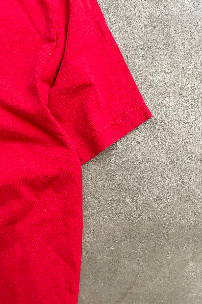 MADE IN USA Y2K 04'S SKATEBOARDING T-SHIRT / RED [SIZE: XL USED]