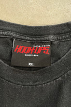 画像をギャラリービューアに読み込む, MADE IN USA Y2K 04&#39;S SKATEBOARDING T-SHIRT / BLACK [SIZE: XL USED]
