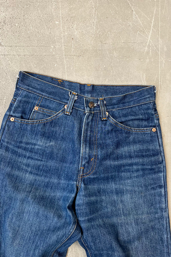 MADE IN USA 70'S 517-0917 DENIM PANTS ORANGE TAB / INDIGO [SIZE: 29 USED]