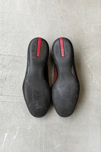MADE IN ITALY LEATHER LOAFERS / BROWN [SIZE: US7.5(25.5cm相当) USED]
