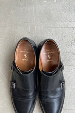 画像をギャラリービューアに読み込む, DOBLE MONK STRAP LEATHER SHOES / BLACK [SIZE: US9.5(27.5m相当) USED]
