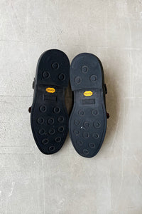 DOBLE MONK STRAP LEATHER SHOES / BLACK [SIZE: US9.5(27.5m相当) USED]