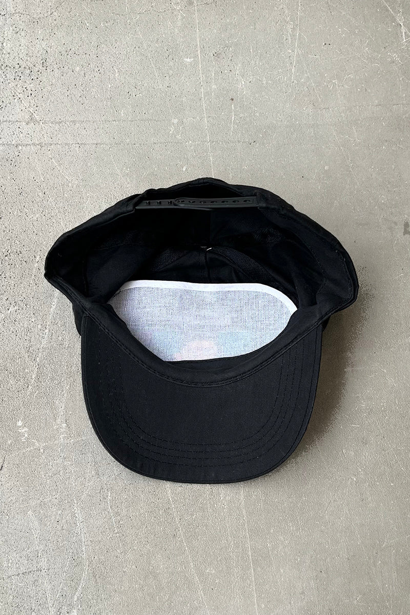 90's TOP DAD GARFIELD 6 PANEL CAP / BLACK [ONE SIZE USED]