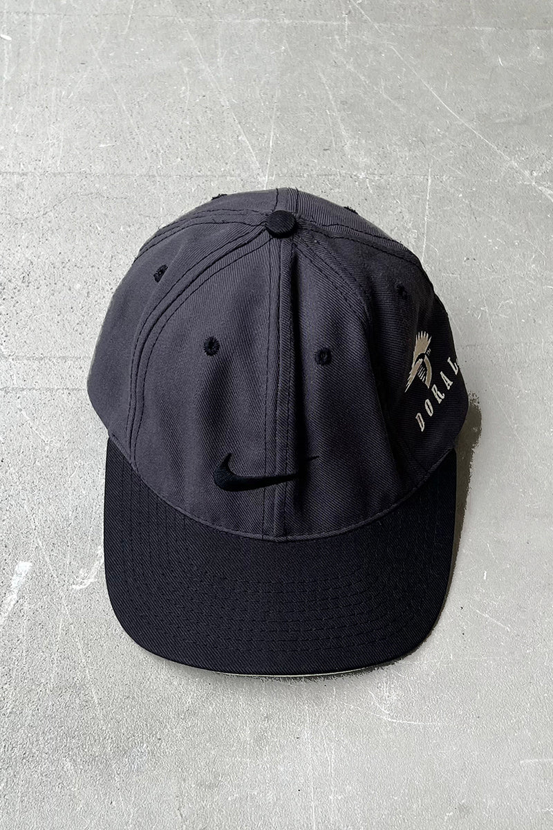 90'S 6 PANEL CAP / CHARCOAL [ONE SIZE USED]