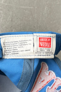 93'S ARCHIE 6 PANEL CAP / BLUE [ONE SIZE USED]