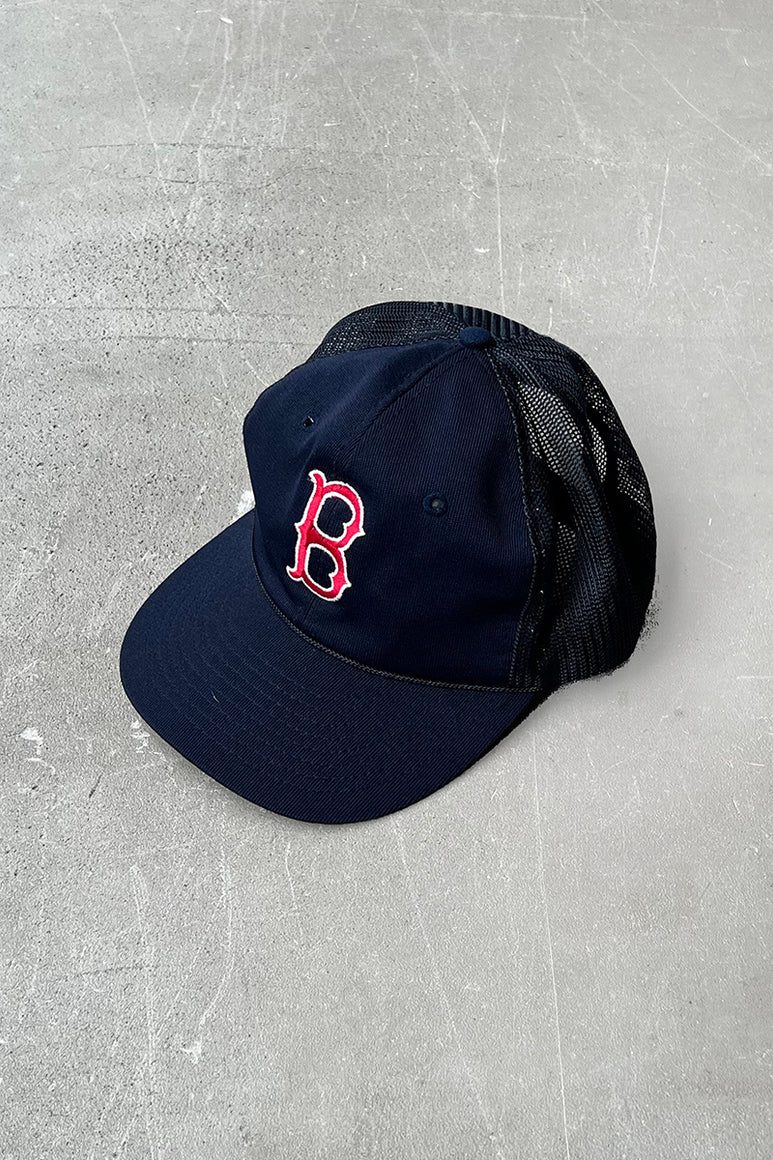90'S MLB RED SOCKS MESH CAP / NAVY [ONE SIZE USED]