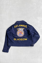 画像をギャラリービューアに読み込む, MADE IN USA 97&#39;S FFA JACKET LOT103 GLASGOW / NAVY [SIZE: 40 USED]
