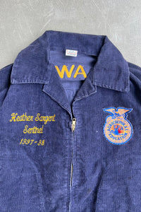 MADE IN USA 97'S FFA JACKET LOT103 GLASGOW / NAVY [SIZE: 40 USED]