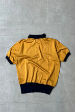 画像をギャラリービューアに読み込む, MADE IN USA 60'S RUNNERS TAG HALF ZIP POLO SHIRT / YELLOW [SIZE: M USED]
