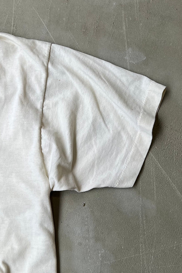MADE IN USA 90'S NEW YORK T-SHIRT / WHITE [SIZE: L USED]