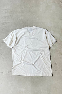MADE IN USA 90'S NEW YORK T-SHIRT / WHITE [SIZE: L USED]
