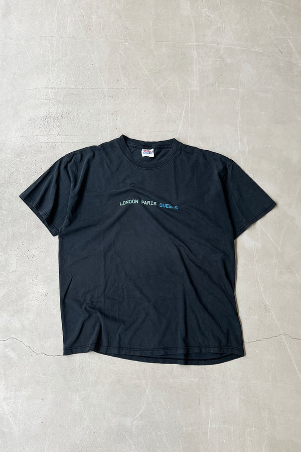 90'S MOMA MATISSE PICASSO ART T-SHIRT / BLACK [SIZE: XL USED]