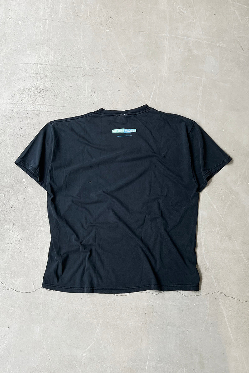 90'S MOMA MATISSE PICASSO ART T-SHIRT / BLACK [SIZE: XL USED]