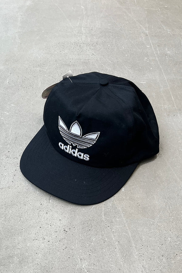 90'S 6 PANEL CAP / BLACK [ONE SIZE DEADSTOCK/NOS]