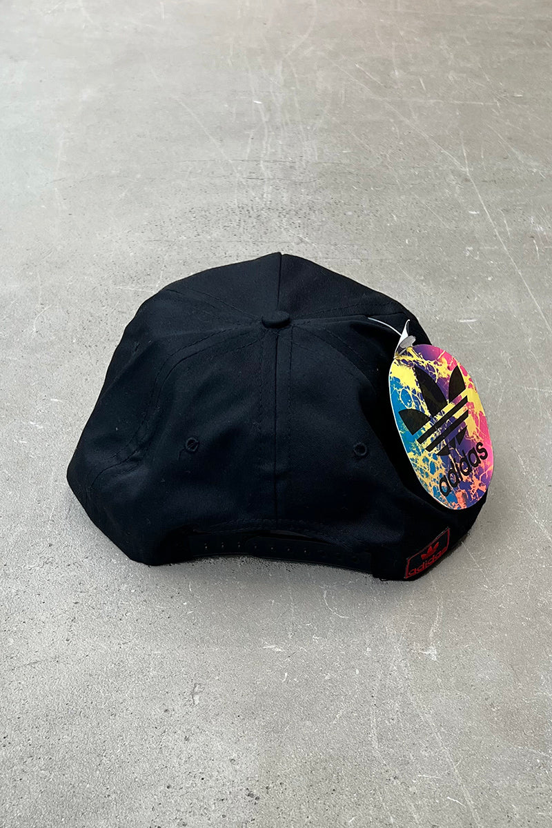 90'S 6 PANEL CAP / BLACK [ONE SIZE DEADSTOCK/NOS]