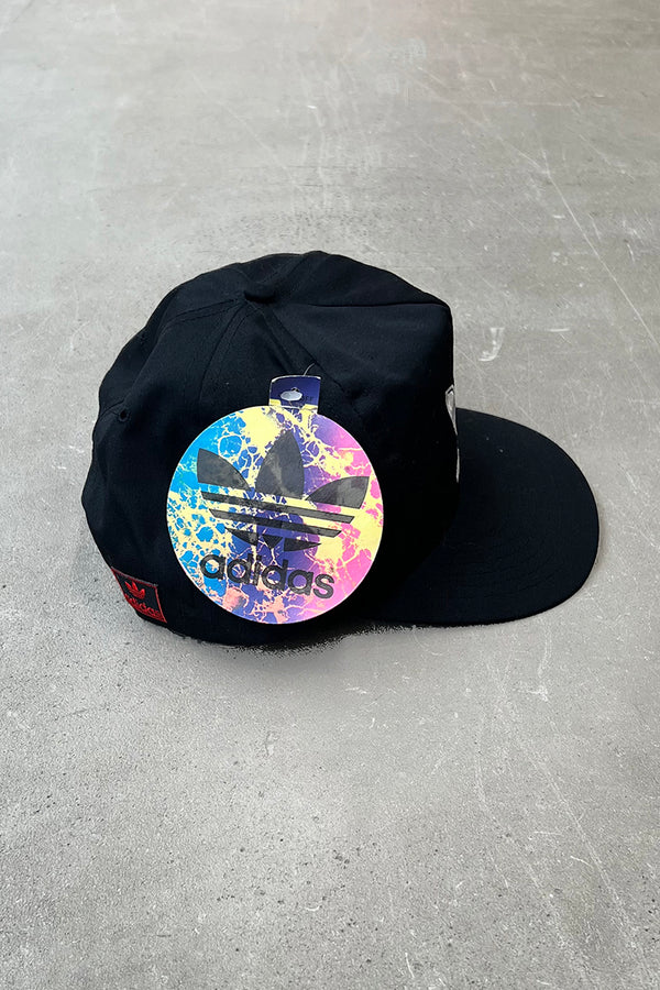 90'S 6 PANEL CAP / BLACK [ONE SIZE DEADSTOCK/NOS]