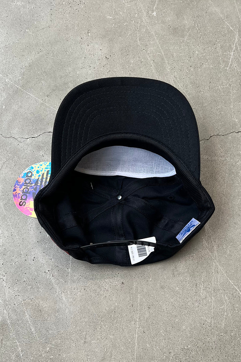 90'S 6 PANEL CAP / BLACK [ONE SIZE DEADSTOCK/NOS]