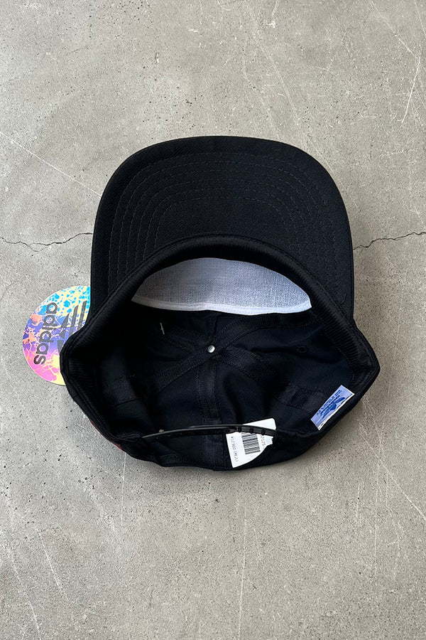 90'S 6 PANEL CAP / BLACK [ONE SIZE DEADSTOCK/NOS]