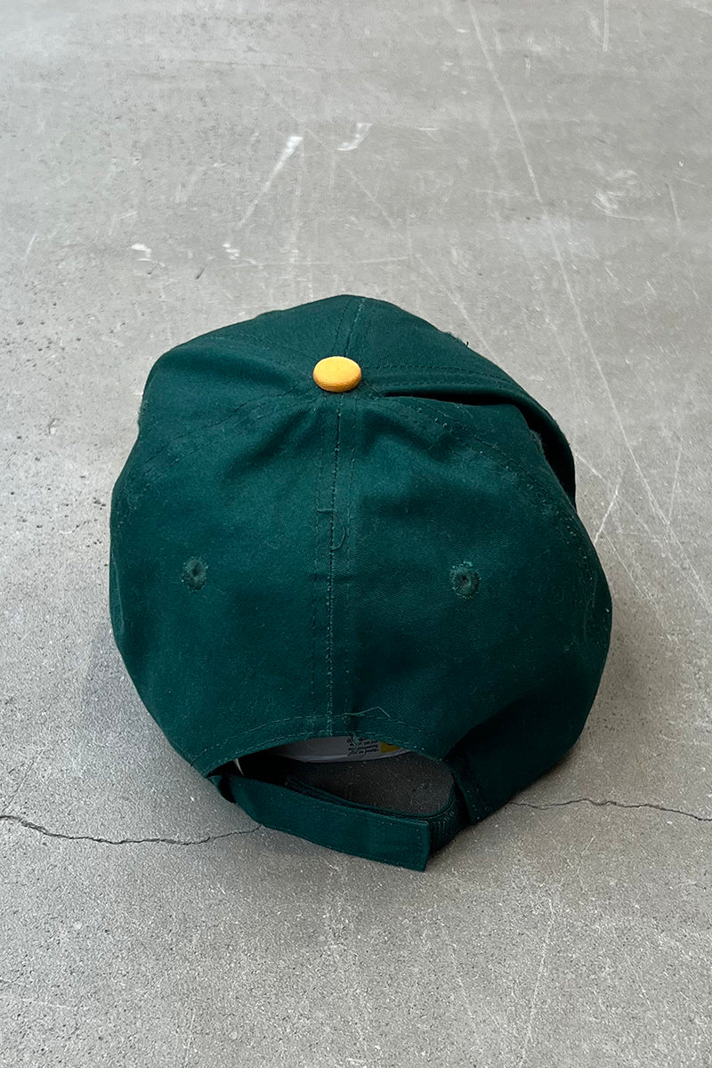 90'S MLB ATHLETICS CAP / GREEN [ONE SIZE USED]