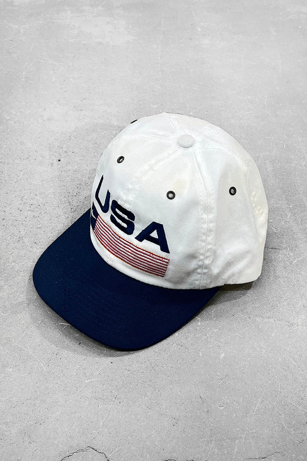 MADE IN USA 96'S OLYMPIC ATLANTA CAP / WHITE [SIZE: ONE SIZE USED]