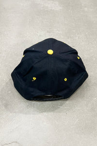90'S FLINTSTONE 6 PANEL CAP / BLACK [ONE SIZE USED]