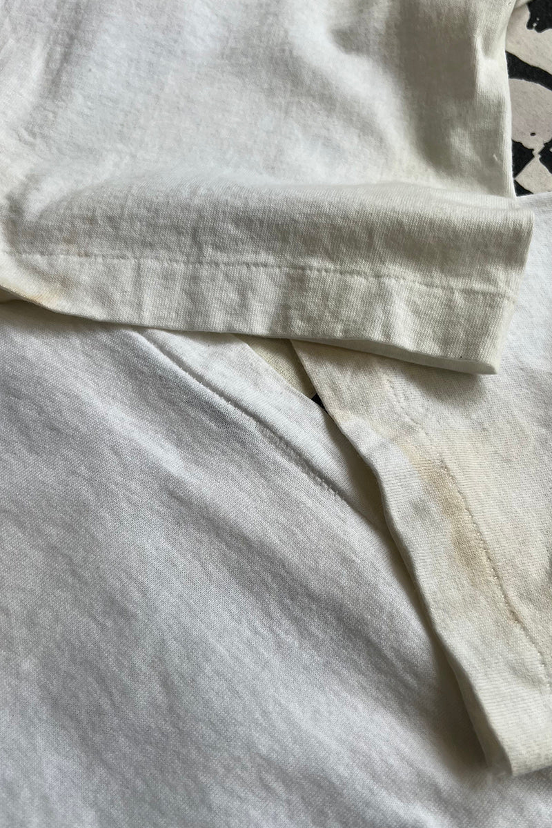 MADE IN USA 91'S MADONNA WHAT ABODY OF WORK T-SHIRT / WHITE [SIZE: XL USED]