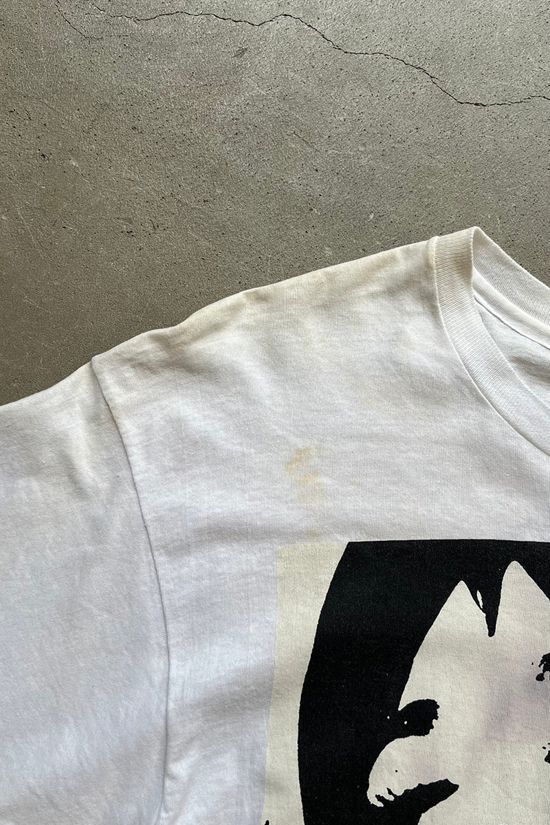 MADE IN USA 91'S MADONNA WHAT ABODY OF WORK T-SHIRT / WHITE [SIZE: XL USED]
