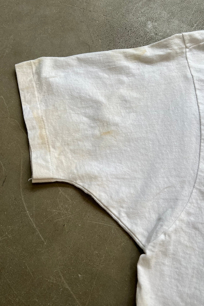 MADE IN USA 91'S MADONNA WHAT ABODY OF WORK T-SHIRT / WHITE [SIZE: XL USED]