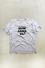 画像をギャラリービューアに読み込む, MADE IN USA 80&#39;S HOW ARRR YA? MESSAGE T-SHIRT / GREY [SIZE: L USED]
