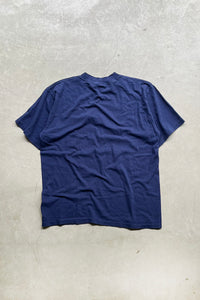 MADE IN USA 96'S BUD LIGHT MESSEGE T-SHIRT / NAVY [SIZE: L USED]