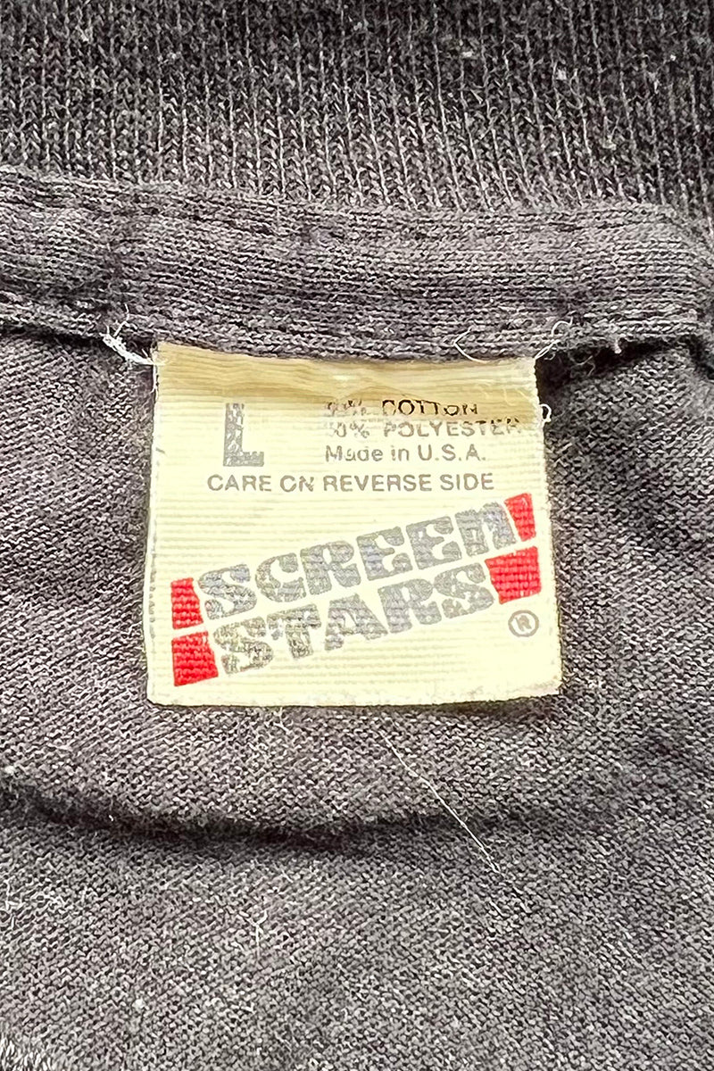 MADE IN USA 89'S MESSAGE SUCK MY DICK T-SHIRT / BLACK [SIZE: L USED]