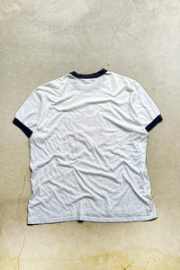 85'S MLB ALL-STAR GAME RINGER T-SHIRT / WHITE [SIZE: S USED]