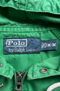 90'S ZIP HOODIE JACKET / GREEN [SIZE: M USED]