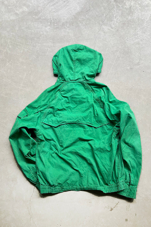 90'S ZIP HOODIE JACKET / GREEN [SIZE: M USED]