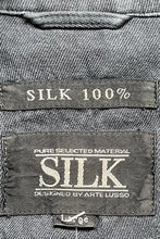 画像をギャラリービューアに読み込む, 90&#39;S SILK ZIP JACKET / CHARCOAL [SIZE: L USED]
