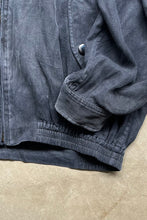 画像をギャラリービューアに読み込む, 90&#39;S SILK ZIP JACKET / CHARCOAL [SIZE: L USED]
