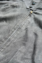 画像をギャラリービューアに読み込む, 90&#39;S SILK ZIP JACKET / CHARCOAL [SIZE: L USED]
