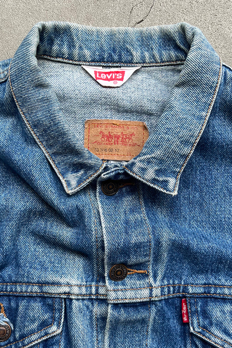 MADE IN USA 70'S 70506-0217 DENIM JACKET / INDIGO [SIZE: M USED]